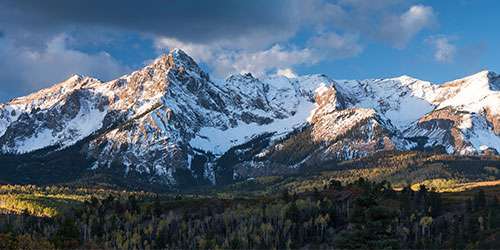 Image of Colorado mountain range